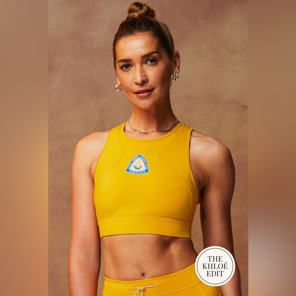 Fabletics Mustard Yellow Leggings